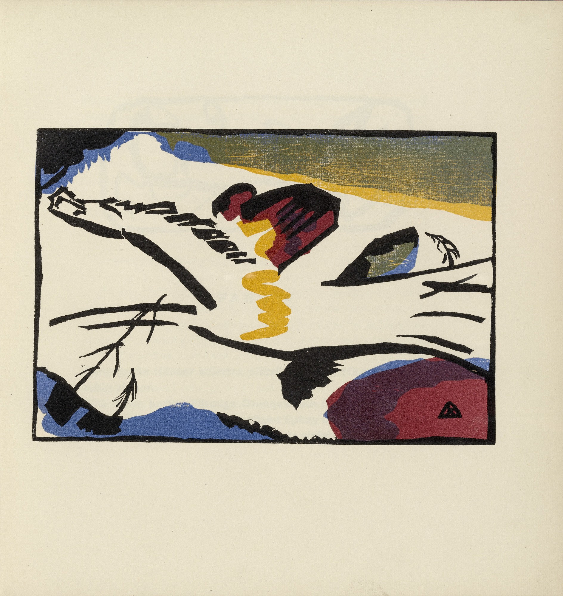 Vasily Kandinsky, “Lyrisches“ from Klänge (1913)